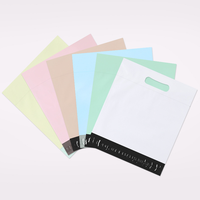 Sacs d'emballage horizontaux portables pour T-shirts, résistants à l'humidité, auto-adhésifs, pour chaussettes et chaussures, impression sérigraphique