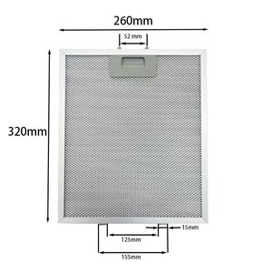แผ่นกรองเครื่องดูดควัน Gao Huan ขนาด 260x320 มม. แผ่นกั้นน้ำมัน รุ่น WA0575 - Product Image 1