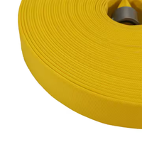 Tuyau de lutte contre l'incendie forestier doublé par TPU de tuyau d'incendie de veste simple jaune de la Offre Spéciale 38mm