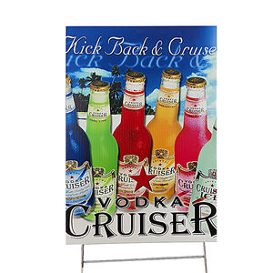 Venta al por mayor personalizado 4MM 18x24 HOJA DE coroplast en blanco bienes raíces casa abierta campaña Bandit signos - Product Image 2