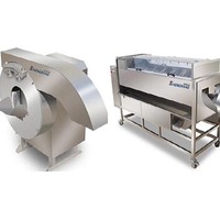 Hoogwaardige Volautomatische Industriële Frituur Apparatuur Voor Chips Stick Snacks Nieuwe Voedsel Maken Machine Fruit Maïs Noten