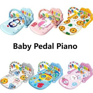 Low Moq Baby Plastic Cute Cartoon Animal Shapes Piano Gym Soft Sleeping Mat Kids Play Mat Pacify Bebés y niños pequeños - Product Image 2