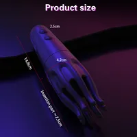 Vibrateur pénien à 6 fréquences, stimulateur de gland, masseur, godet de masturbation automatique, jouet sexuel pour hommes