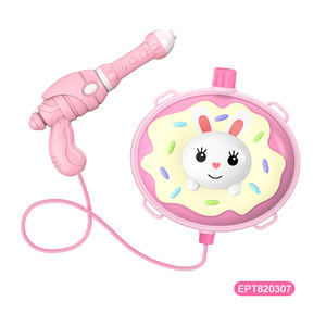 ปืนฉีดน้ำพลาสติกสำหรับเด็ก ลายการ์ตูนไดโนเสาร์น่ารัก ดีไซน์สัตว์ สำหรับเล่นกลางแจ้งในฤดูร้อน ของเล่นเด็กขายส่ง EP - Product Image 5