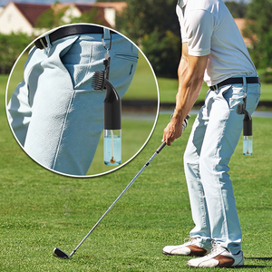 New Upgraded Electric Golf Club Brush Golf Water Brush Cleaner Stiff Nylon Retractable Zip-Line for Club Balls <b>Shoes</b> Cleaning - Product Image 5
