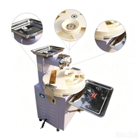 Machine automatique de division et de façonnage de pâte en acier inoxydable 304, 60 pièces/min, 220V, bon prix, usage domestique, pour pizza, pains, restaurants