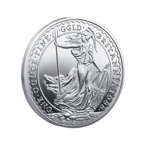 Moneta Commemorativa <span class=keywords><strong>Regina</strong></span> Elisabetta II Britannia, Placcata in Oro e Argento, Souvenir Storico Britannico da Collezione - Product Image 3