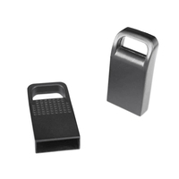 Flashdisk Mini Metal USB Baru Data Thumb Perak Anti-Pencopian USB 3.0/2.0 8GB 16GB