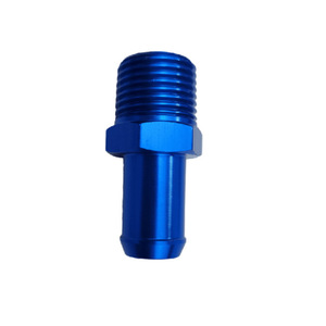 Adaptador reductor de empuje directo Haofa NPT de aleación de aluminio azul para tuberías de aceite, conector para piezas de modificación automotriz - Product Image 1
