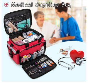 Grande trousse de premiers soins d'urgence complète personnalisée bon marché en gros <span class=keywords><strong>sac</strong></span> médical portable <span class=keywords><strong>complet</strong></span> avec tous les éléments essentiels - Product Image 3