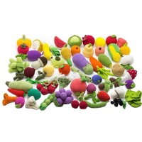 Handgemaakte gehaakte speelgoed etenswaren baby educatief speelgoed gebreid patroon amigurumi voedsel gehaakte fruit groenten speelgoed etenswaren
