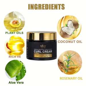 Oem Odm crème de boucles pour <span class=keywords><strong>cheveux</strong></span> crème de définition de curling produits de coiffage crème d'activateur de définition de boucles africaines de longue durée - Product Image 4