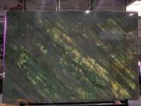 SH STONE Quartzite verte Dalle de pierre de marbre rétro-éclairée Lumistone de luxe naturel pour panneau mural Revêtement de sol Dalle de quartzite