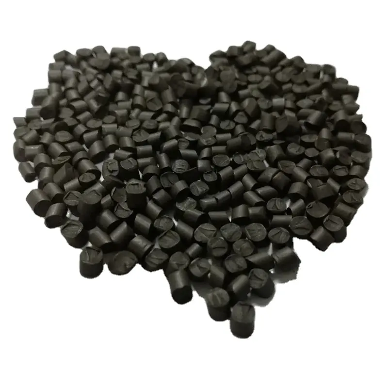 Bakire naylon poliamid reçine Pa66 Gf25 modifiye Pa plastik granül siyah plastik granüller fabrika fiyat ile