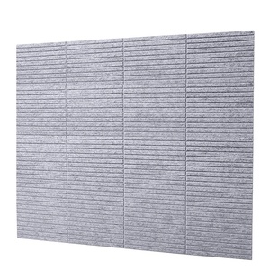Panneau acoustique en Polyester pour absorption de son, panneau sonore, décoration murale, carreaux en feutre pour cinéma à domicile, absorption sonore - Product Image 4
