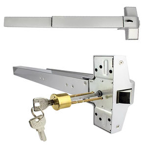 Single Door Lock Rim Type 1000mm Aluminium Alloy Keyless Push <strong>Panic</strong> Bar Fire Rated Door <strong>Panic</strong> <strong>Exit</strong> <strong>Device</strong> - Product Image 1