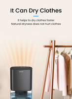 Déshumidificateur d'air portable familial OEM 1,0 L, mini, best-seller, faible bruit, pour usage domestique