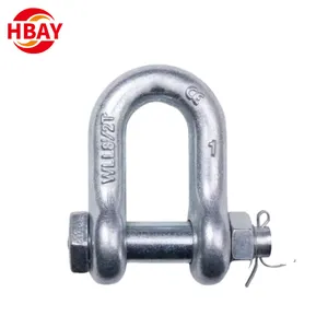 ANYUE Leading Technology G2150 Dee Shackles Metal Material Quality Certification Free Samples For Direct Sale