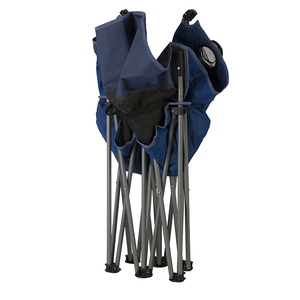 Kejie Modern Outdoor Portable Director Folding Floor Camping Fishing <b>Beach</b> Chair 600D Polyester Fabric for Two Outdoor Furniture - Product Image 3