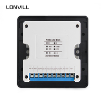 LONVILL Lecteur de cartes à puce 2D intégré Scanner de codes à barres bancaires Scanner de codes Qr Lecteur Wiegand Nfc sans fil pour clubs et gymnases