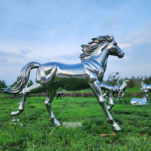 Высокое качество пользовательский дизайн зеркало полированная нержавеющая сталь пингвин скульптура для продажи - Product Image 6