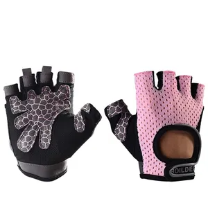 HBG 1030 Fitness handschuhe für Männer und Frauen Halbfinger-Sport handschuhe Rutsch feste, verschleiß feste, atmungsaktive Turn handschuhe