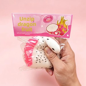 Juguete Antiestrés de Goma Ultrasuave con Forma de Pitaya, de Recuperación Lenta, para Aliviar el Estrés y la Descompresión, Ideal para Regalo - Product Image 2