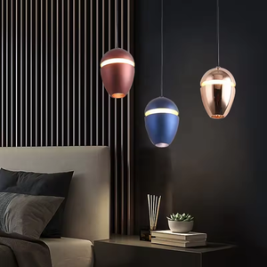 Bar moderno, luz de restaurante LED creativa sala de estar dormitorio lámpara de noche luz colgante - Product Image 5