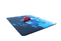 Alas Mouse Gaming Berpemanas dengan Sandaran Pergelangan Tangan, Motif Kartun Anime, Alas Poron Besar 800x300mm