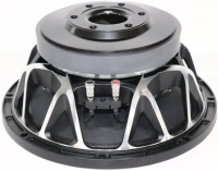 Subwoofer 15 pouces de haute qualité avec cône de basses 800W et bobine vocale de 4 pouces, équipement audio professionnel