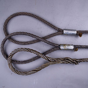 와이어 로프 슬링용 맞춤형 아연 도금 프레스 버클 와이어 로프 유연한 스테인리스 스틸 케이블 유형 - Product Image 4