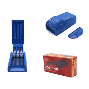 Mini Manual Tobacco Roller Cone Cigarro Rolling Machine para 110mm Smoking Rolling Papers Cigarro Maker Fazer Ferramentas