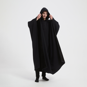 Capuche-peluche surdimensionnée et lestée avec couverture anti-anxiété ultra douce et portable pour unisexe, couverture à capuche en coton pour adulte - Product Image 5