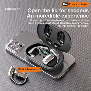 Auriculares Inalámbricos Deportivos con Gancho para la Oreja YYK-Q16, con Pantalla Digital <span class=keywords><strong>de</strong></span> Alta Calidad, Resistentes al Agua IPX-8, Cancelación <span class=keywords><strong>de</strong></span> Ruido, 2025 - Product Image 4
