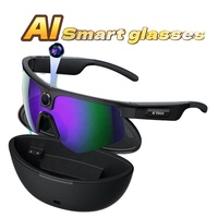 Lunettes Intelligentes Q2 avec Caméra 8MP, Vidéo 1200P, Traduction IA en Temps Réel, Appel BT, Lecture Audio et Prise de Photos Mains Libres