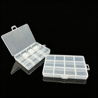 Boîte d'emballage en plastique transparente multifonctionnelle écologique, différentes tailles pour le stockage de perles et de petites pièces FANG YUAN 2mm/3mm