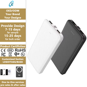 Batterie externe ultra-légère et ultra-fine 20000 mAh, charge rapide 20W, pour voyage et extérieur, <span class=keywords><strong>chargeur</strong></span> de téléphone portable portable - Product Image 1