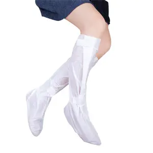 Exfoliating Hydrating Foot Mask Spa Sock Collagen Foot Masking Socks Moisturizer Nicotinamide Coconut 55Cm Long Leg Foot Mask
