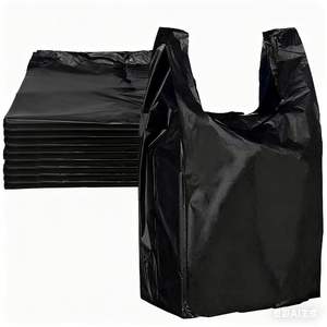 Sac en T-shirt transparent en HDPE pour la maison, pour le nettoyage des déchets, la collecte des vêtements, les courses au supermarché - Product Image 1