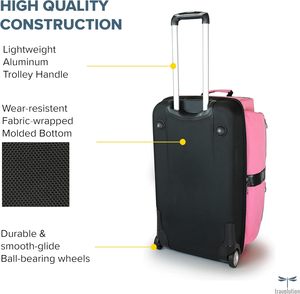 Muestra Gratuita de Perchero con Ruedas para Ropa, Bolsa de Viaje con Ruedas y Perchero Vertical para Disfraces - Product Image 3