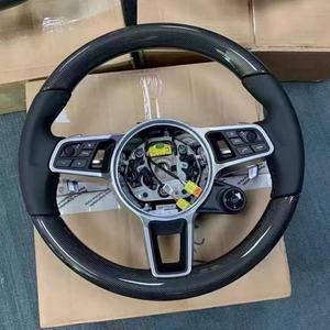 Volante Deportivo Rojo Personalizado para Automóvil, Compatible con Porsche 918, Cayenne, 718, 991, 911, Cayman, Panamera, <span class=keywords><strong>Macan</strong></span>, Mejorado - Product Image 3