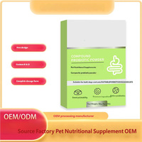Complément alimentaire en poudre probiotique universel de haute qualité et efficace pour chiens et chats de toutes races, soin de la santé intestinale
