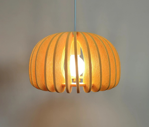 Lámpara de techo LED ajustable contemporánea Lámpara colgante de proyecto E26 de fieltro de lana tradicional moderna - Product Image 4