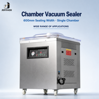 Machine de mise sous vide DZ-600 à chambre extra large, barre de scellage extra longue de 600 mm, machine d'emballage sous vide alimentaire, cuve en acier inoxydable 201