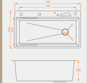 Rubinetto Intelligente in Alluminio con Rivestimento Nano 304 201, Lavello Multifunzione da <span class=keywords><strong>Cucina</strong></span> Antigraffio e Antiolio - Product Image 6