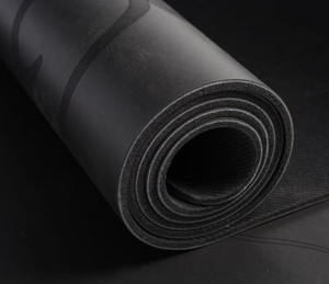 Tapis de yoga professionnel en PU résistant à la sueur, adapté aux débutants et aux utilisateurs avancés, absorbant les chocs pour protéger les articulations - Product Image 3