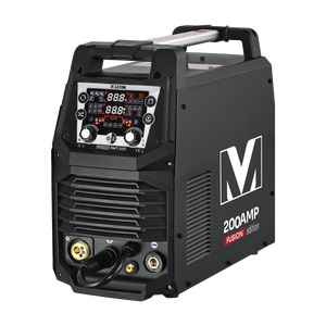 Nouveau Soudeur LEVIN Synergique Inverter MIG/MAG/MMA/HF/TIG 200A Pulse 5-en-1 Acier Inoxydable pour Garage - Product Image 2