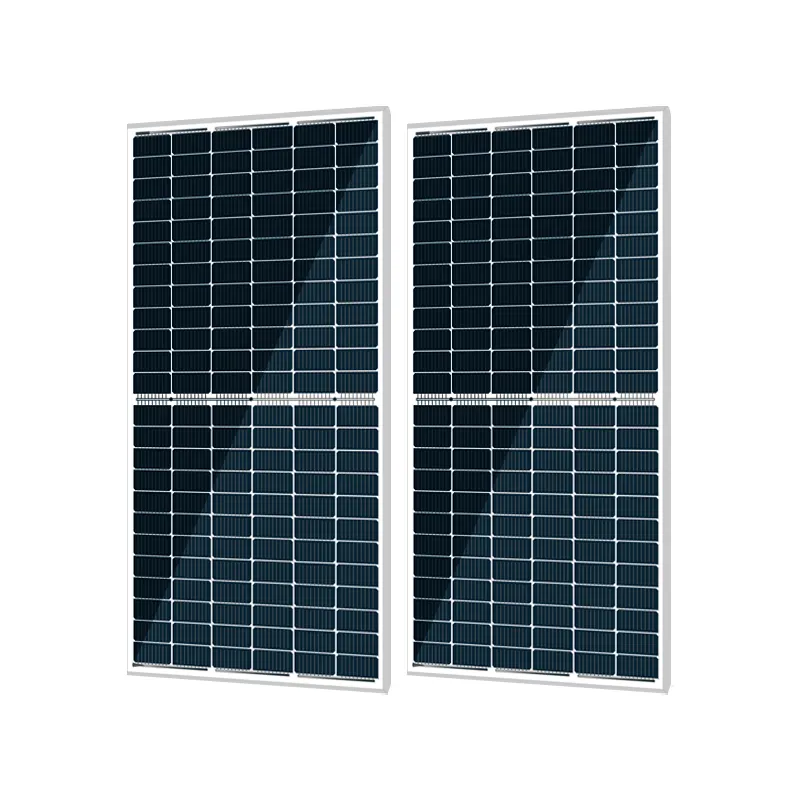 high performance watts solar panel 430w 440w 455w monocrystalline solar black panel solar power for home and commercial use