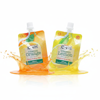 Pochettes de 150 ml avec bec verseur pour jus de fruits liquide de qualité alimentaire, emballage pour jus de citron et d'orange, 100 pièces, pour produits alimentaires frais