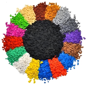 Los gránulos de caucho EPDM de alta calidad se utilizan como material de relleno de base para pistas de plástico en el sector inmobiliario - Product Image 2